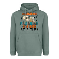 Sage surviving fatherhood one beer at a time Heavyweight Hoodie - MaliasSmallBusiness