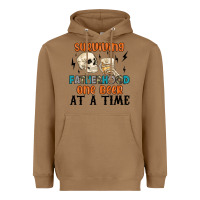 Toasted Coconut surviving fatherhood one beer at a time Heavyweight Hoodie - MaliasSmallBusiness