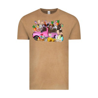 Vintage Camel easter day farm animals truck Vintage Tee - RacoonDesign