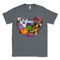 Charcoal Heather halloween Classic Tee - AdoDesignShop