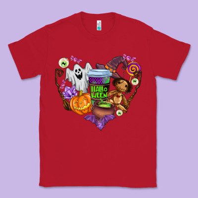 Halloween Classic Tee Designed By Adodesignshop