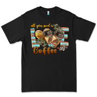 Black all you need is love coffee Premium Tee - BarkalooDesign