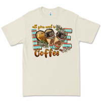 Bone all you need is love coffee Premium Tee - BarkalooDesign