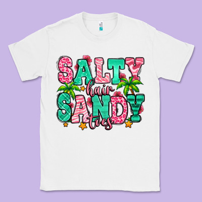 Salty Hair Sandy Toes Classic Tee Designed By Jasminsmagicworld
