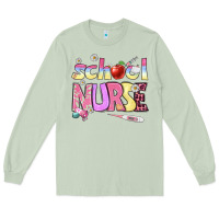 Matcha school nurse Long Sleeve Tee - BundleAndBundleShop
