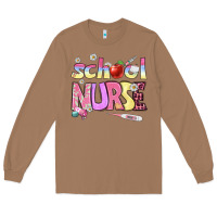 Toasted Coconut school nurse Long Sleeve Tee - BundleAndBundleShop