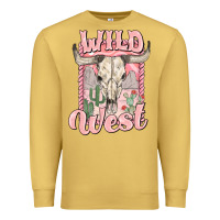 Antique Gold wild west Premium Sweatshirt - MaliasSmallBusiness