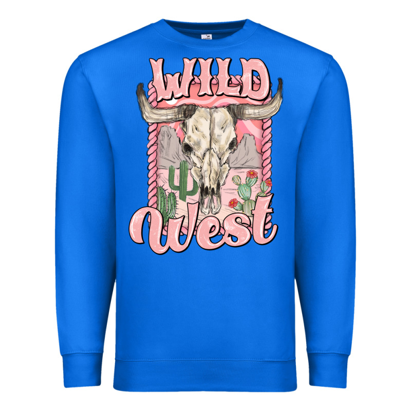 Wild West Premium Sweatshirt by MaliasSmallBusiness | Teevron