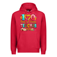 100 Days Of Doing Teacher Stuff Premium Hoodie | Teevron