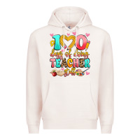 Pale Pink 100 days of doing teacher stuff Premium Hoodie - Artiststas