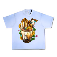 Grape Ice simmental cow bobba cup Urban Heavy Tee - FaDigitalArtStudio