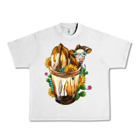 Lunar Rock simmental cow bobba cup Urban Heavy Tee - FaDigitalArtStudio