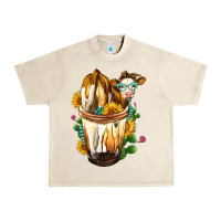 Sandshell simmental cow bobba cup Urban Heavy Tee - FaDigitalArtStudio