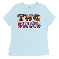 Baby Blue two sweet donut Ladies Tee - AdoDesignShop