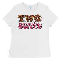 White two sweet donut Ladies Tee - AdoDesignShop
