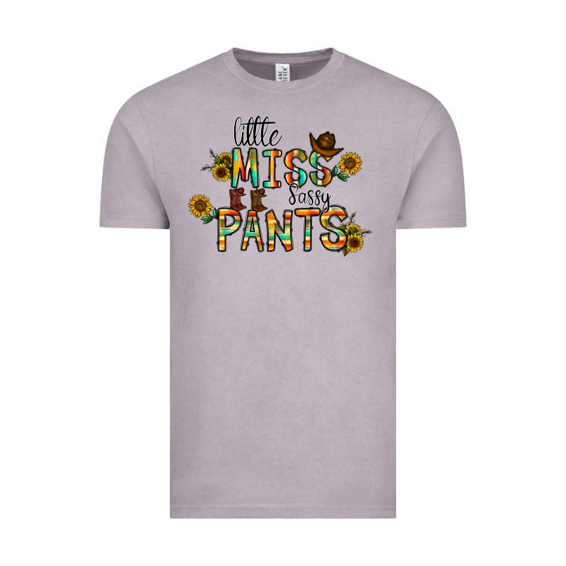 Little Mıss Sassy Pants Vintage Tee by CowhideDigitalArt | Teevron