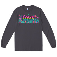 Smoke lgbt love with hearts and stars Long Sleeve Tee - AdoDesignShop
