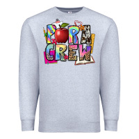 Heather Grey para crew Premium Sweatshirt - NancyCooperArtShop