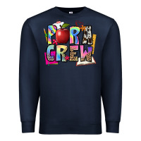 Navy para crew Premium Sweatshirt - NancyCooperArtShop