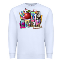 White para crew Premium Sweatshirt - NancyCooperArtShop
