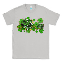 Moon Dust cowhide and leopard shamrocks Classic Tee - AdoDesignShop