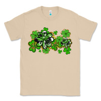 Mushroom cowhide and leopard shamrocks Classic Tee - AdoDesignShop