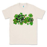 Natural cowhide and leopard shamrocks Classic Tee - AdoDesignShop