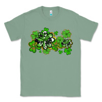 Cowhide And Leopard Shamrocks Classic Tee | Teevron