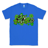 True Royal cowhide and leopard shamrocks Classic Tee - AdoDesignShop