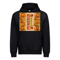 Black Fall Pumpkin Junkie Urban Hoodie - texasbilliewilder