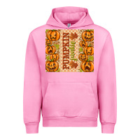 Fuchsia Pink Fall Pumpkin Junkie Urban Hoodie - texasbilliewilder