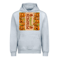 Heather Grey Fall Pumpkin Junkie Urban Hoodie - texasbilliewilder