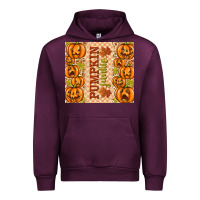 Mauve Wine Fall Pumpkin Junkie Urban Hoodie - texasbilliewilder
