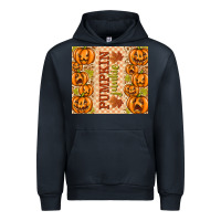 Navy Fall Pumpkin Junkie Urban Hoodie - texasbilliewilder
