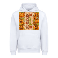 White Fall Pumpkin Junkie Urban Hoodie - texasbilliewilder