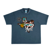 Midnight Navy tx yall western Urban Heavy Tee - CowhideDigitalArt