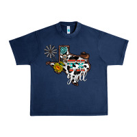 Navy tx yall western Urban Heavy Tee - CowhideDigitalArt