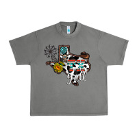 Tornado tx yall western Urban Heavy Tee - CowhideDigitalArt