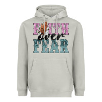 Moon Dust faith over fear Heavyweight Hoodie - NancyCooperArtShop