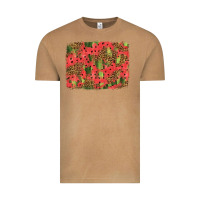 Vintage Camel watermelon leopard pattern background Vintage Tee - HRA Design Shop