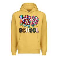 Antique Gold 100 days of school Premium Hoodie - Artiststas