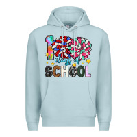 Blue Mist 100 days of school Premium Hoodie - Artiststas