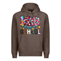 Coffee 100 days of school Premium Hoodie - Artiststas