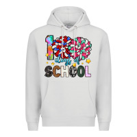 Dove Grey 100 days of school Premium Hoodie - Artiststas