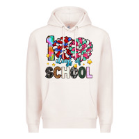 Pale Pink 100 days of school Premium Hoodie - Artiststas