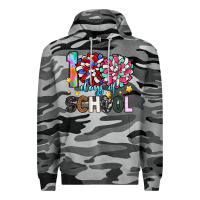 Slate Camo 100 days of school Premium Hoodie - Artiststas
