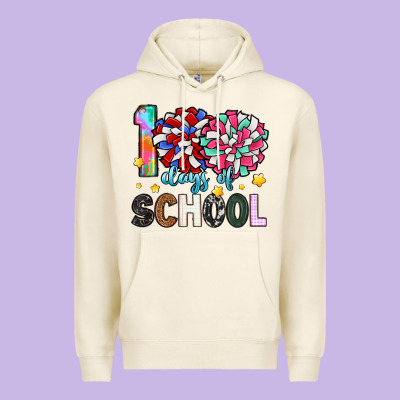 100 Days Of School Premium Hoodie Designed By Artiststas