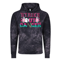 Cloud Black Strike Out Cancer Baseball Vintage Hoodie - texasbilliewilder
