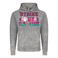 Cloud Rock Strike Out Cancer Baseball Vintage Hoodie - texasbilliewilder