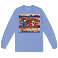 Colony Blue american nurse tumbler Long Sleeve Tee - BundleAndBundleShop